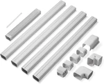 Turbro 3" W X 14' Decorative Pvc Line Cover Kit For Mini Split And Central Air. Fixed Price $106.47.