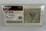 Grille NO.29R Wall Mount 12X6 Duct Opening Overall Size 13-1/4 7-1/4 By Leigh. Fixed Price $19.99.