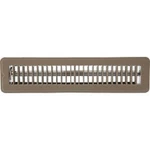 5-HOME Impressions 2-1/4 In. X Brown Steel Floor Register 1FL0214BR-NH. Fixed Price $61.89.