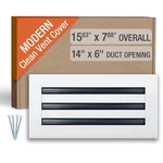 Fa-star Clean Modern Ac Vent Cover 14 X 6 (duct Opening Cutout) Decorative. Fixed Price $52.96.