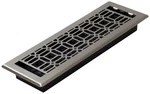 Decor Grates NGH414-NKL New Gothic Floor Register, X Inches, Plated Nickel. Fixed Price $17.20.