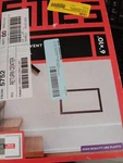 Flush Wall Vent White 6X10 In Modern Hidden Air Register Decorative Hvac Cover. Fixed Price $49.99.