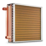 Vevor 16"X Heat Exchanger Water To Air 3-ROW 3/8" Copper Ports 193 Fins. Fixed Price $189.99.