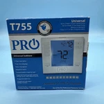 Iaq PRO1-T755 Programmable Thermostat 4" Display 18-30V. Fixed Price $124.13.