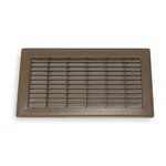 Floor Register, 14 X 6 H Opening, Brown, Steel, One-way Airflow,. Fixed Price $29.89.