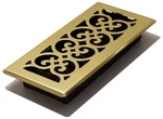 Decor Grates SPH410 Floor Register, 4X10, Polished Brass Finish. Fixed Price $25.39.