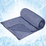 Breathable Cooling Blanket For Hot Sleepers Absorbs Cools Body Heat Lightweight. Fixed Price $29.99.