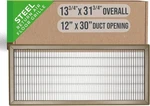 12X30 Return Air Floor Grille Brown Walkable Steel Vent Cover Handua Heavy Duty. Fixed Price $67.87.
