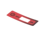 Vulcan 00-428906-00001 Overlay Label Red/white Commercial Appliance. Fixed Price $40.00.