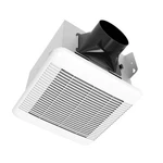 Commercial Electric 110CFM Bathroom Exhaust Fan W/ Humidity Sensing BPT14-24OD-H. Fixed Price $59.88.