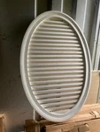 Fypon Polyurethane 36"X28" Decorative Gable Vent , Functional. Fixed Price $59.00.