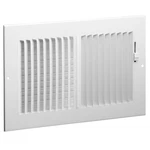 Hart & Cooley 682 12X8 Hvac Register, 12" 08" H, Two-way Steel White. Fixed Price $53.99.
