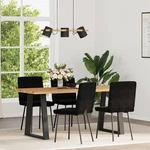 Dining Chairs Velvet Kitchen Living Room Seat Vidaxl. Fixed Price $104.99.