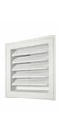 6X Master Flow 8 In. White Plastic Wall Louver New. Fixed Price $59.99.