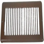 Metaline 10F2511 4" X 10" Brown Floor Register Faceplate - Inch. Fixed Price $29.64.