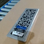 Imperial RG3455 Floor Register, Polystyrene, Satin Nickel X 12 Modern Ve. Fixed Price $21.85.