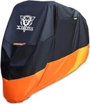 Xyzctem Motorcycle Cover All Season Waterproof Outdoor Black, Orange. Fixed Price $48.18.
