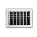 Everbilt 12 In. X 8 1-WAY Steel Adjustable Wall/ceiling Register White. Fixed Price $16.95.