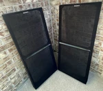 Pair (2) Sony U80 Floor Speakers Grilles Covers. Fixed Price $49.99.