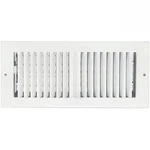 Sierra Grates White Rectangular Floor Register. Fixed Price $19.50.
