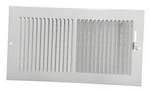 Hart & Cooley Series 10"X5" White Ceiling Or Sidewall Register (6611005). Fixed Price $52.95.