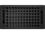 Madelyn Carter Contemporary Artisan Style Vent Cover Black 6 X14. Fixed Price $39.98.