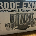 Master Flow AVR7 Roof Exhaust Microwave / Range Hood Vent Kit - No Transition***. Fixed Price $60.00.