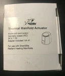 Sharkbite Radiant Heating Manifold Actuating Valve, 24963Z, New. Fixed Price $41.99.