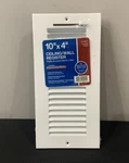 Truaire Smoothglide 10 X 4 White Ceiling/wall Register 2-WAY Deflection. Fixed Price $7.99.