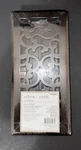 Allen + Roth 4 X 10 Savannah Steel Floor Register Oil Rubbed Bronze Finish. Fixed Price $14.99.