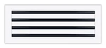 20X8 Modern Ac Vent Cover - Decorative White Air Standard Linear Slot Dif. Fixed Price $99.99.