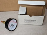 Tridicator Boiler Gauge, 70 -320 F, 0-75 Psi, 1/4" Npt, 3" Shank, 2-1/2". Fixed Price $44.99.