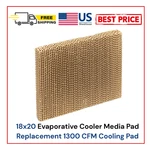 18X20 Evaporative Cooler Media Pad Replacement 1300 Cfm Cooling. Fixed Price $25.55.