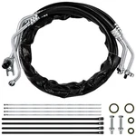 Muhize C68100 Upgraded Rear Ac Line Set - Air Conditioning Hose Kit Compatible W. Fixed Price $134.99.