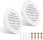 Inch Soffit Vent COVERS,304 Stainless Steel Round Air Louvered Gri. Fixed Price $22.83.
