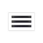 Buildmart - 10X6 White Modern Ac Vent Cover Decorative Air Standard .... Fixed Price $68.29.