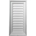 Ekena Millwork 12W X 24H 1/4P, Vertical Gable Vent Louver, Non-functional. Fixed Price $81.58.