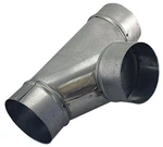 12" Tee Round Duct Fitting 26 Ga.. Fixed Price $167.10.