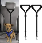Bwogue 2 Packs Dog Cat Safety Seat Belt Strap Car Large, Small, Black. Fixed Price $15.79.