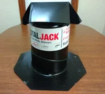Total Jack Adjustable Pitch Galvanized Roof Bent Edges. Fixed Price $31.15.