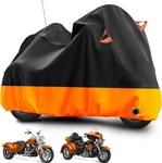 Tokept Trike Motorcycle Cover, Outdoor Waterproof Vehicle With Windproo.... Fixed Price $70.99.