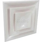 American Louver Stratus Cone Diffuser With 14"" Neck White STR-C-14W. Fixed Price $85.63.