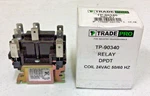 New, Trade Pro TP-90340 Relay Dpdt Coil 24VAC 50/60HZ, Free Shipping. Fixed Price $17.95.