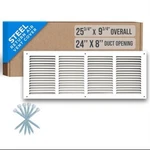 24X8 Duct Opening Steel Return Air Grille By Handua. Fixed Price $30.00.
