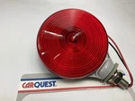Carquest Grote 50642-5 4-1/4" Round Duramold Single Face Pedestal Lamp Light Red. Fixed Price $13.45.