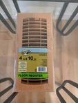 Brand-new Hampton Bay Oak Grain 4" X 10" 2-WAY Floor Register 1002 265 365. Fixed Price $24.00.