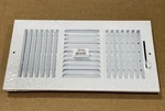 Truaire 3-WAY Steel Wall Ceiling Register, 12" X 6" White 103M New. Fixed Price $22.99.