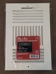 Everbilt 10" 6" 2-WAY Maximum Airflow White Aluminum Ceiling/wall Register. Fixed Price $11.97.