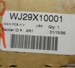 WJ29X10001 Main Power Control Module High Voltage Out For Room Air-cond. Fixed Price $65.00.