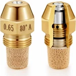 Morningro 2 Pcs Hollow Oil Burner Nozzle 0.65-80 Replacement Spray Brass. Fixed Price $27.87.
